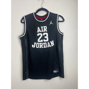 Black AIR JORDAN Fly Since 1982 #23 Michael Jordan Brand Jersey Youth XL Nike